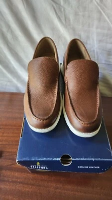 Mocasines Stafford Albert Ortholite para hombre coñac talla 8 M Foto 1 de 4