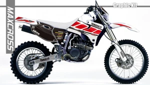 YAMAHA WR250F WR400F WR426F YZ400F YZ426F YZ250F MAXCROSS GRAPHICS FULL KIT YMH1 - Picture 1 of 7