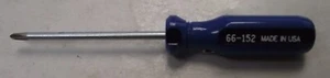 Armstrong 66-152 Phillips #0 Round Shank Screwdriver With Pocket Clip USA - Picture 1 of 1