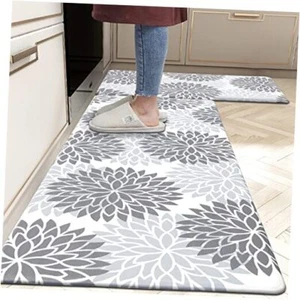 Anti Fatigue Kitchen Rug Sets 2 Piece Non Slip Kitchen Mats for Floor - Picture 1 of 7