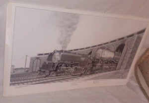 Lance Bukove Signed Print - Train "The Roundhouse" New Sealed Art Work - Picture 1 of 9