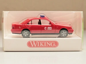 MODELO COCHE 1:87: MB CLASE E "BOMBEROS ELW" rojo, WIKING 6000625 NUEVO Y EMBALAJE ORIGINAL, A4-3 - Imagen 1 de 3