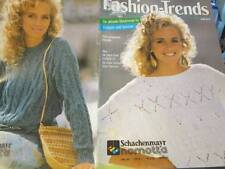 Fashion-Trends Schachenmayr Nomotta German Knitting Booklet #870- All Shown