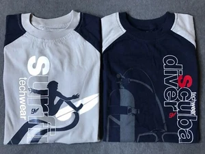 GAP GapKids NWOT Surf & Dive 2-piece Tee Shirt Set size Small 6-7 years BOYS - Picture 1 of 3