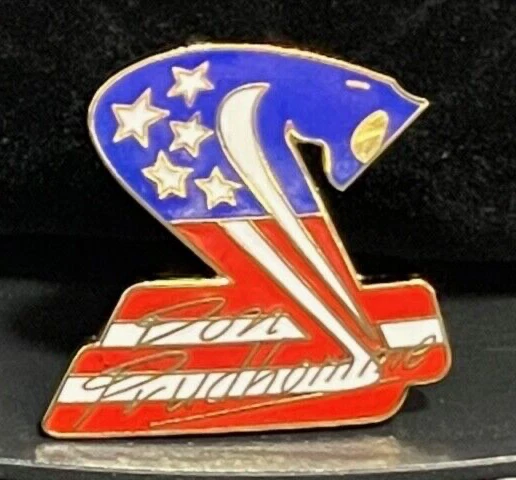 VRHTF NHRA DON LA SERPIENTE PRUDHOMME ROJO, BLANCO Y AZUL SOMBRERO PIN 1,25 X 1,25" Foto 1 de 1