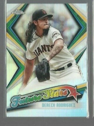 2019 Topps Chrome Future Stars #FS8 Dereck Rodriguez (ref 71830) - Image 1 of 1