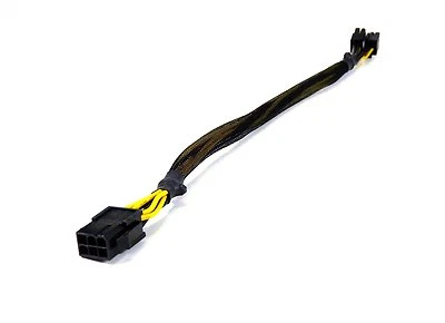 13" 6-Pin Express (Male) to EPS ATX 12V 8-Pin (4+4Pin Detachable) Cable 18AWG - Image 1 of 4