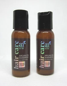 Lot (2) ArtNaturals LUXE Argan Oil Shampoo travel mini 1 oz. - Picture 1 of 3
