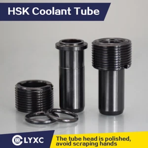 50PCS HSK63 Coolant Tube Pipe with O-ring Swivel Nut Fit HSK63 Tool Holder - Picture 1 of 7