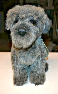 Vintage Avanti Baby Animals Schnauzer Pup #1045 w/Tags 1985 Applause Jockline - Picture 1 of 8