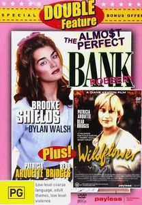 Wildflower DVD + Almost Perfect Bank Robbery + Movie Double - Brooke Shields - Picture 1 of 6