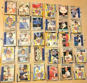 LOT (10) 1989 Fleer Rack Packs SEALED Ken Griffey Jr Rookie RC Bill Ripken FF - Picture 1 of 2