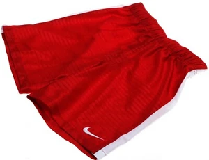 Nike Unisex Max Graphic Soccer Shorts; Red/White (Youth/Medium) - Picture 1 of 1