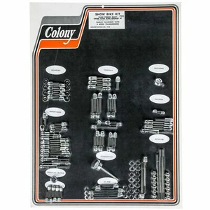 SHOW BIKE HARDWARE KIT (Acorn) Fits: Harley Evolution w/ 5-Speed 1985-86 .. 7918 - Picture 1 of 2