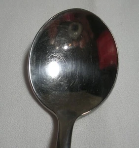 Mar-Crest CITATION Atomic Starburst Star Stainless Round Soup Spoons 6 5/8 USA - Picture 1 of 5