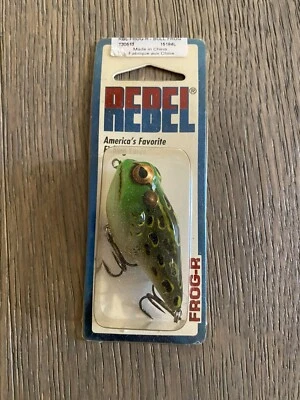 Рыболовная приманка Rebel Frog R Green Bullfrog 2011 - Изображение 1 из 3