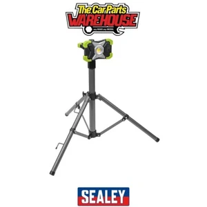 Sealey LED1500PBKIT Portable Floodlight & Telescopic Tripod 15W COB LED - Picture 1 of 5