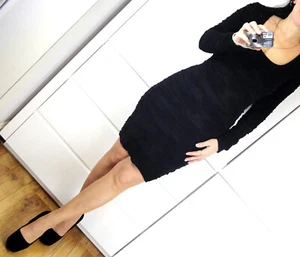 GESTUZ Damen Kleid Etuikleid Bodycon Minikleid Party Blogger Bleistiftkleid Gr S - Bild 1 von 18