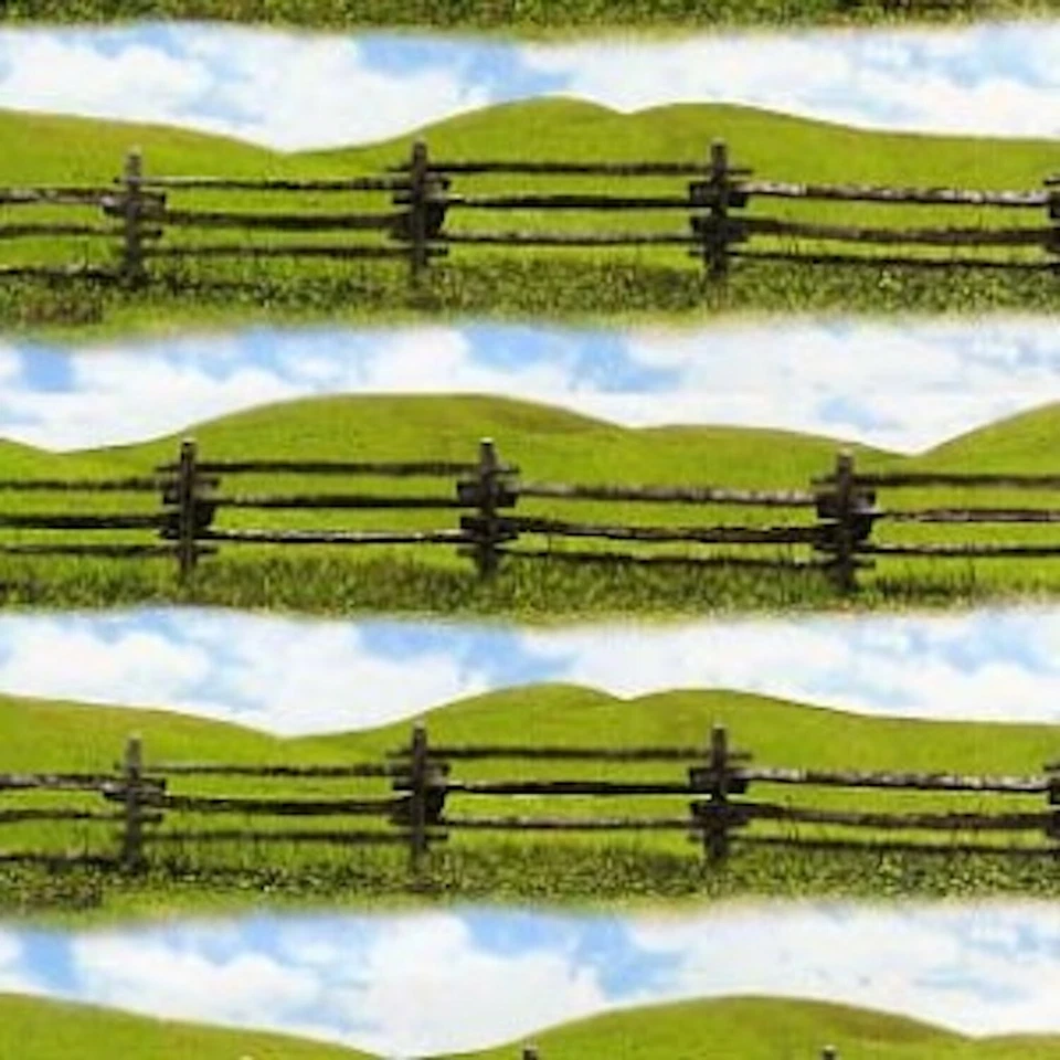 圆形木制栅栏条纹多色100%纯棉织物按码分类 — 第 1/1 张图片