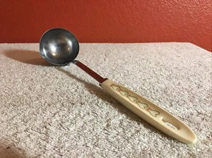 Androck weiß Herzgriff Schöpfkelle Dipper (12") Vintage - Bild 1 von 12