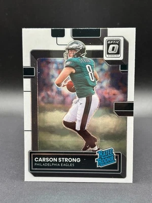 2022 Panini Donruss Optic - Rated Rookie Carson Strong #211 (RC) - Image 1 of 2