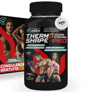 Italian Elite® Integratore Brucia Grassi Thermo Shape Pro 120 cpr Potente - Foto 1 di 7