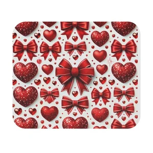 Alfombrilla de ratón romántica con corazón Coquette, alfombrilla de escritorio Love, alfombrilla de jugador de San Valentín - Imagen 1 de 5