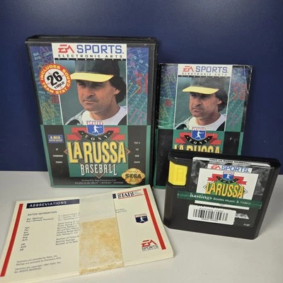 Tony La Russa Baseball - Sega Genesis 1993 - Complete with Box and Manual - Image 1 of 4