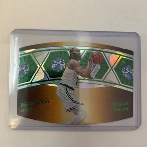 2024 Panini Revolution Jaylen Anello Marrone SP Cubic 18/50 Boston Celtics - Foto 1 di 2