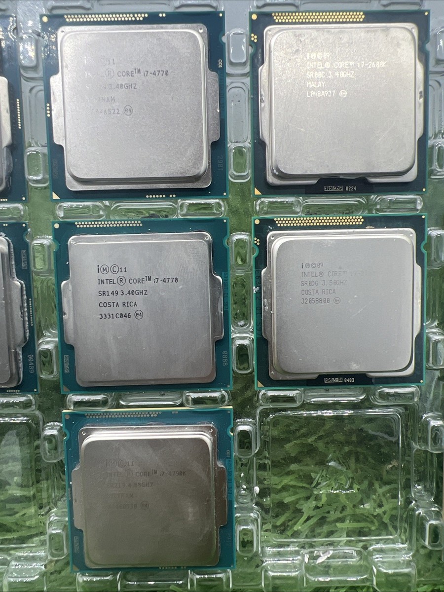 Intel Core i7-4770 Processor Model Computer Processors (CPUs