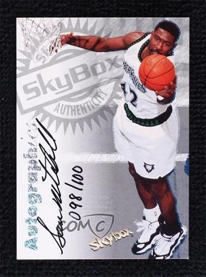 1997-98 Skybox Premium Autographics Century Marks 98/100 Сэм Митчелл с автографом - Изображение 1 из 3
