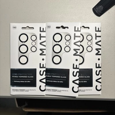 Case-Mate Lens Protector Double Tempered Glass for Samsung Galaxy S23 Ultra - Image 1 of 2