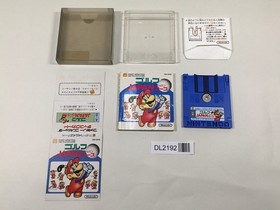 DL2192 Golf Japan Course BOXED Famicom Disk Japan
