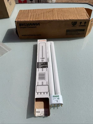 New Box Of 10 Sylvania 24W Dulux L T5 Tube Light Lamp Bulbs 1800lm CFL 20596 - Image 1 of 4