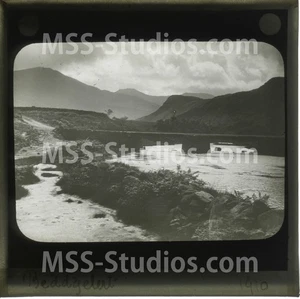 BEDDGELERT, WALES (1910) - Photographic Glass Slide - Picture 1 of 2