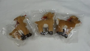 Rudolph The Land Of Misfit Toys Ornament Plush New Sealed Vintage, qty-3 - Picture 1 of 8