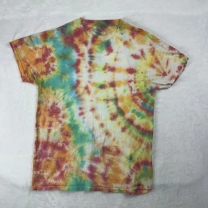 Camiseta Fruit of the Loom Hombre Talla Grande Tie Dye Multicolor Colorida Hecha a Mano - Imagen 1 de 5