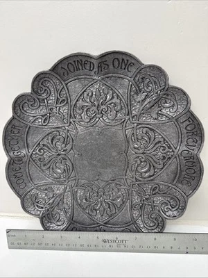 Forevermore 2002 Kimberly McSparran Carson Peltre Dos Corazones Unidos Como Una Bandeja  Foto 1 de 4