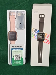 Pink VeryFit ID208Plus Smartwatch 1.8" Color Display Alexa Bluetooth IP68 - Picture 1 of 4