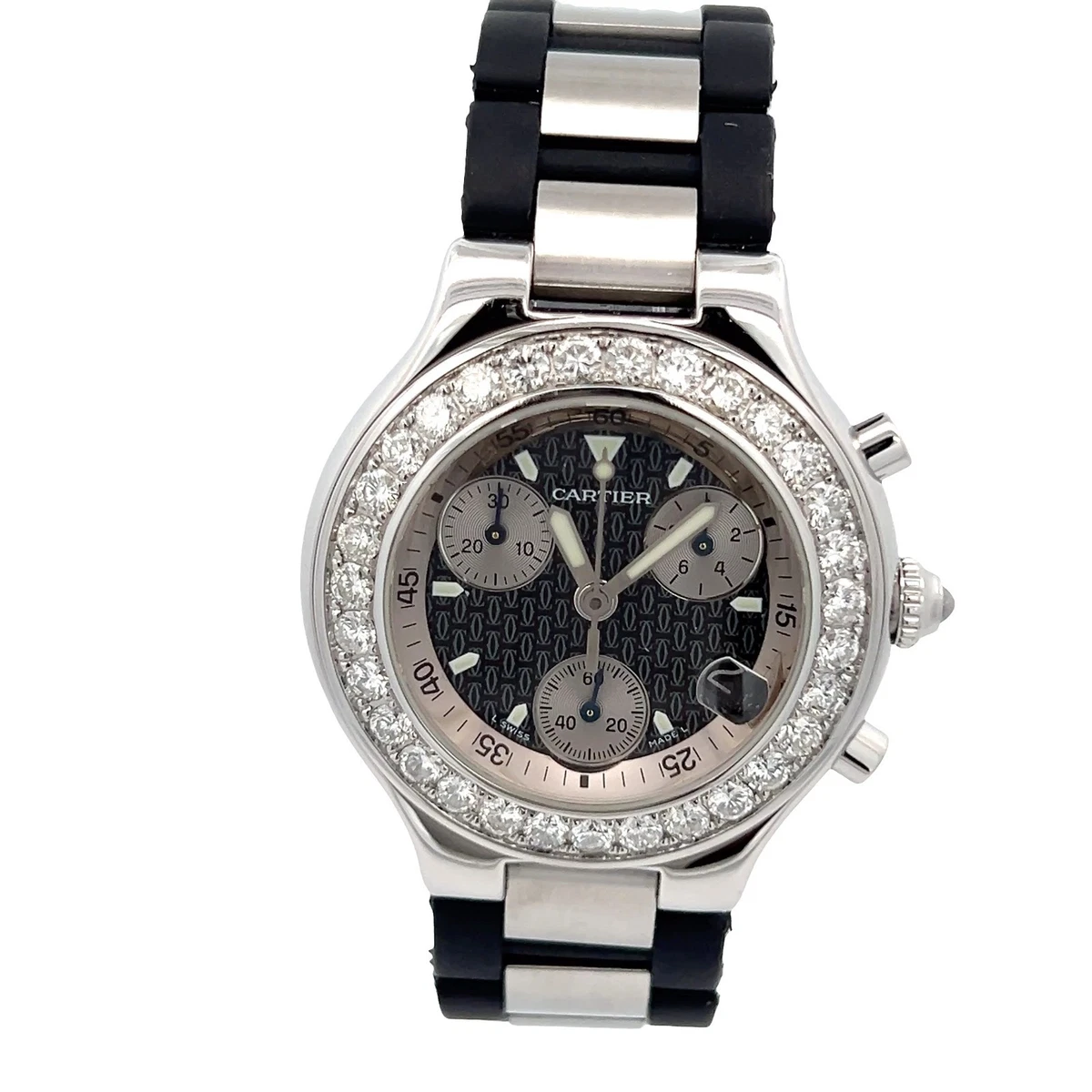 Cartier Must de Cartier 21 Stainless Steel Quartz Wristwatches for