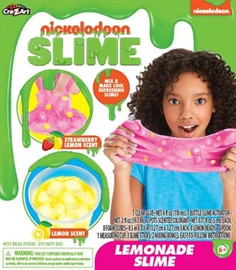Kit de lima de limonada Nickelodeon para niños rosa amarillo NUEVO NUEVO CON ETIQUETAS - Imagen 1 de 1