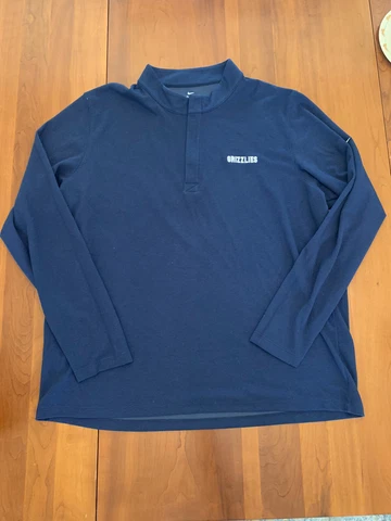 Nike Memphis Grizzlies 1/4 Zip Pullover Cover
