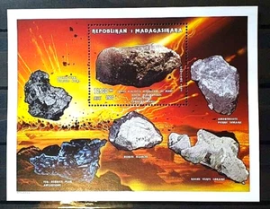 SELLOS TEMA MINERALES MADAGASCAR 1997 HB 105 Nuevo - Imagen 1 de 1