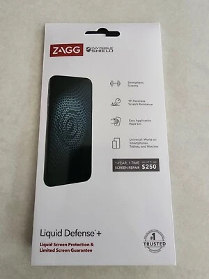 Nuevo ZAGG InvisibleShield Liquid Defense+ para teléfonos inteligentes tabletas relojes inteligentes Foto 1 de 4