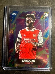 2022-23 Topps Jude Bellingham Platinum Curated Set - Bukayo Saka Arsenal - Bild 1 von 2