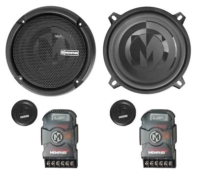 Memphis Audio PRX50C 5.25" 100 Watt Component Car Speakers w/Crossovers - Image 1 of 4
