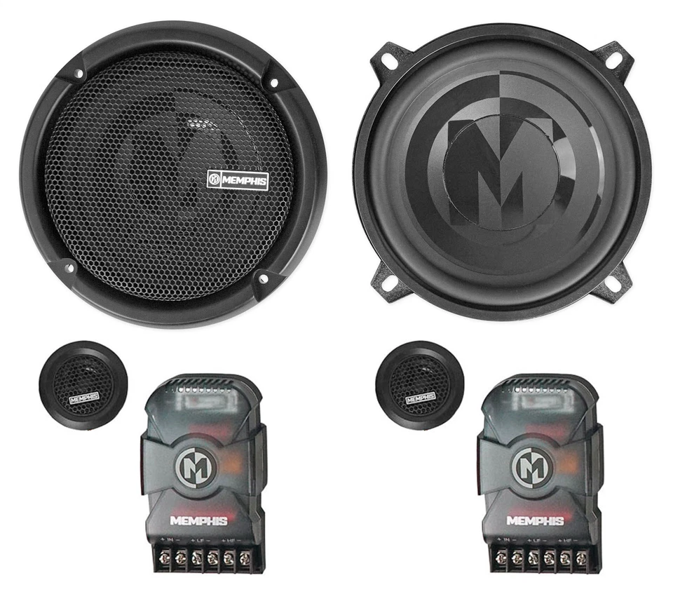Memphis Audio PRX50C 5.25" Component Power Reference Series Speakers 100w