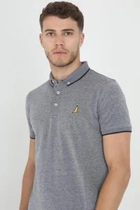 Brave Soul Polo T-shirts For Men Collared Short Sleeve Tee Casual - Picture 1 of 4
