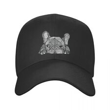 Unisex Classic French Bulldog Baseball Cap Adjustable Frenchie Dog Dad Hat