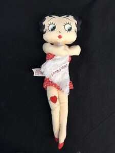 Betty Boop I Miss You 14" w/o seam tag Plush Soft Toy Stuffed Animal